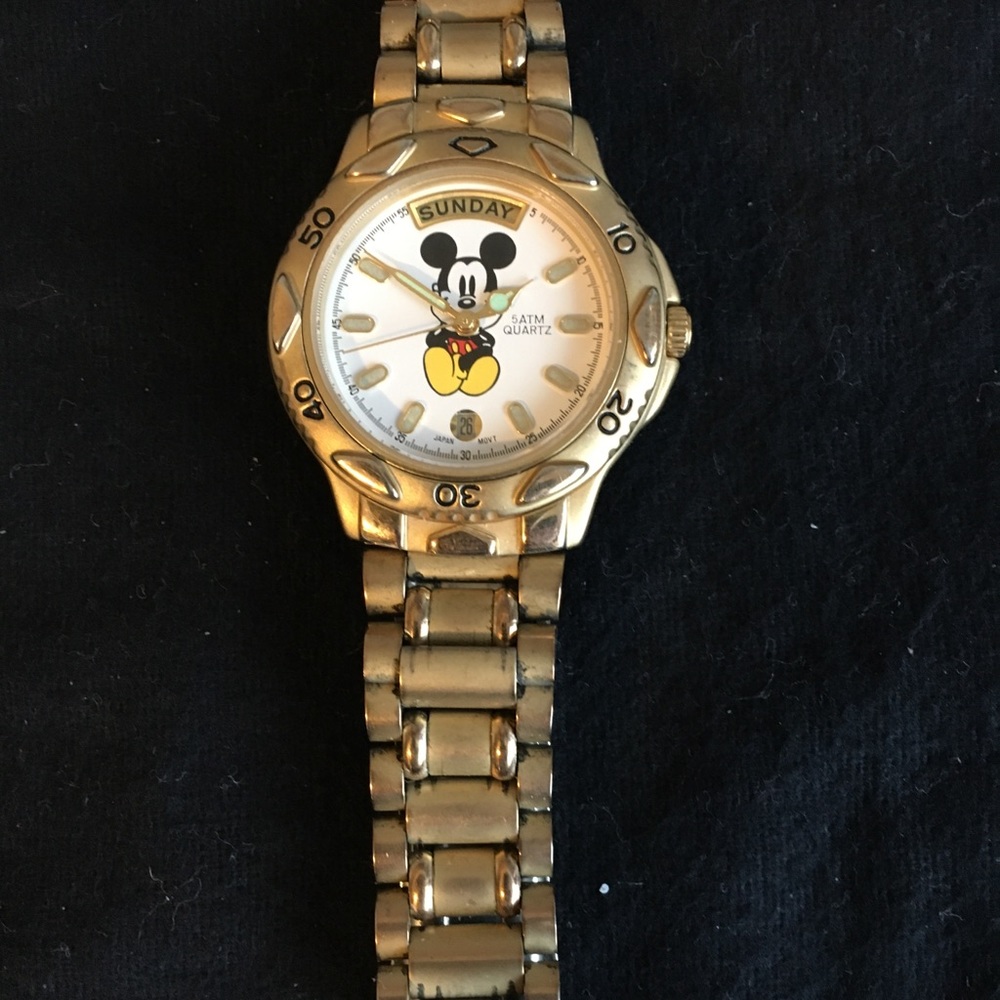 Mickey Mouse watch.